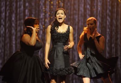 Amber Riley, Naya Rivera, Heather Morris.  Photo Credit: Adam Rose/FOX Photo