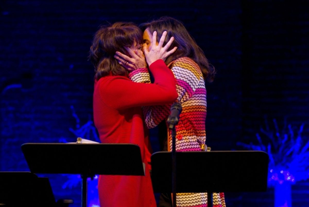 Beth Leavel and Polly Draper at 