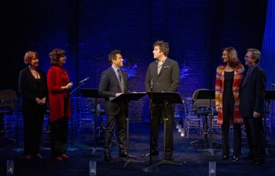 Harriet Harris, Beth Leavel, Mark Consuelos, Craig Bierko, Polly Draper, and Richard  Photo