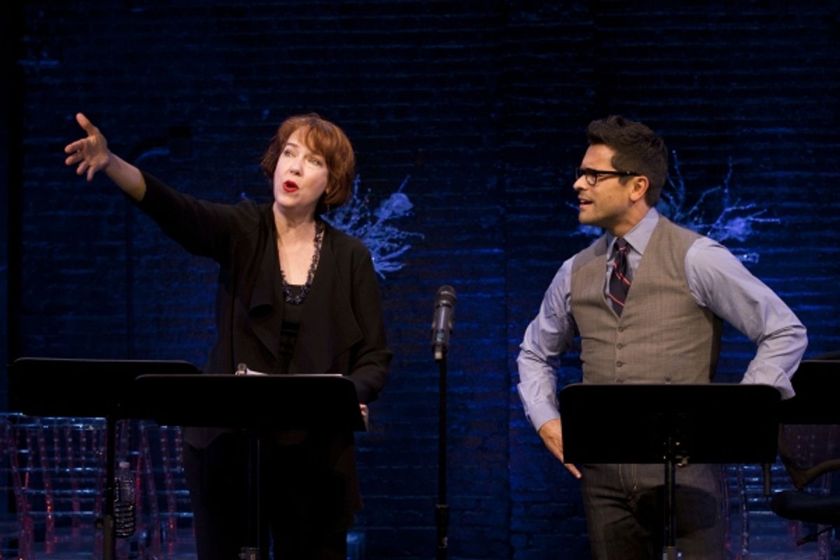 Harriet Harris and Mark Consuelos at 