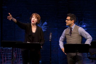 Harriet Harris and Mark Consuelos Photo