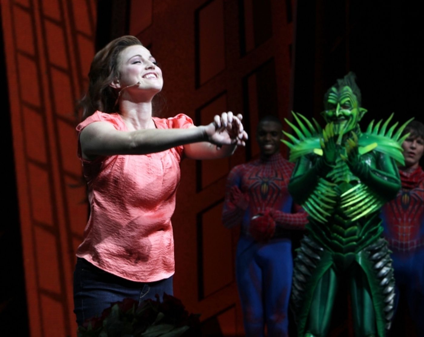 Photo Coverage: Rebecca Faulkenberry Makes SPIDER-MAN Debut  Image