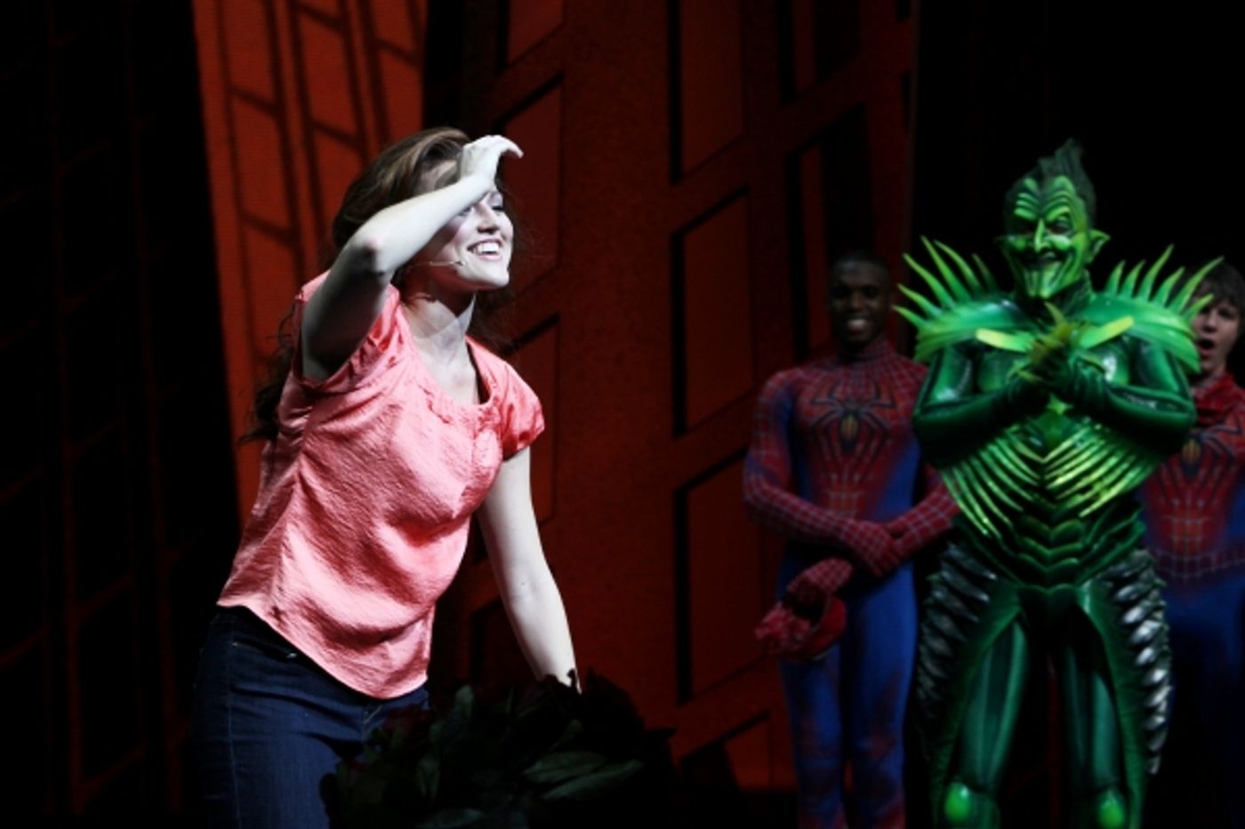 Photo Coverage: Rebecca Faulkenberry Makes SPIDER-MAN Debut  Image