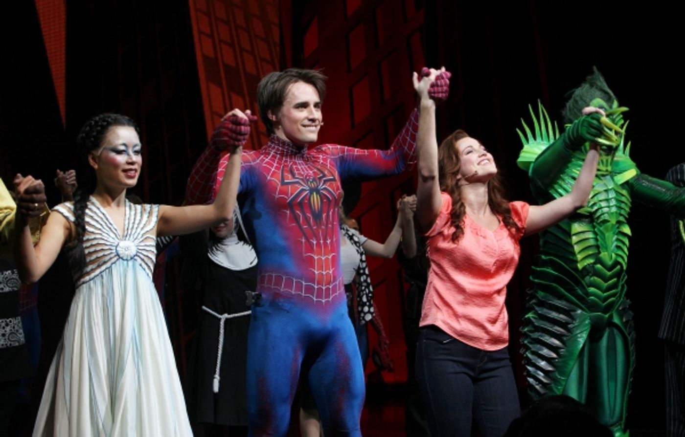Photo Coverage: Rebecca Faulkenberry Makes SPIDER-MAN Debut  Image