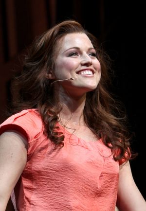 Rebecca Faulkenberry debuts in 'Spider-Man Turn Off The Dark' at the Foxwoods Theatre in New York City. November 10, 2011 © Walter McBride / Retna Ltd. @ BroadwayWorld Rebecca Faulkenberry debuts in 'Spider-Man Turn Off The Dark' at the Foxwoods Theatre Photo