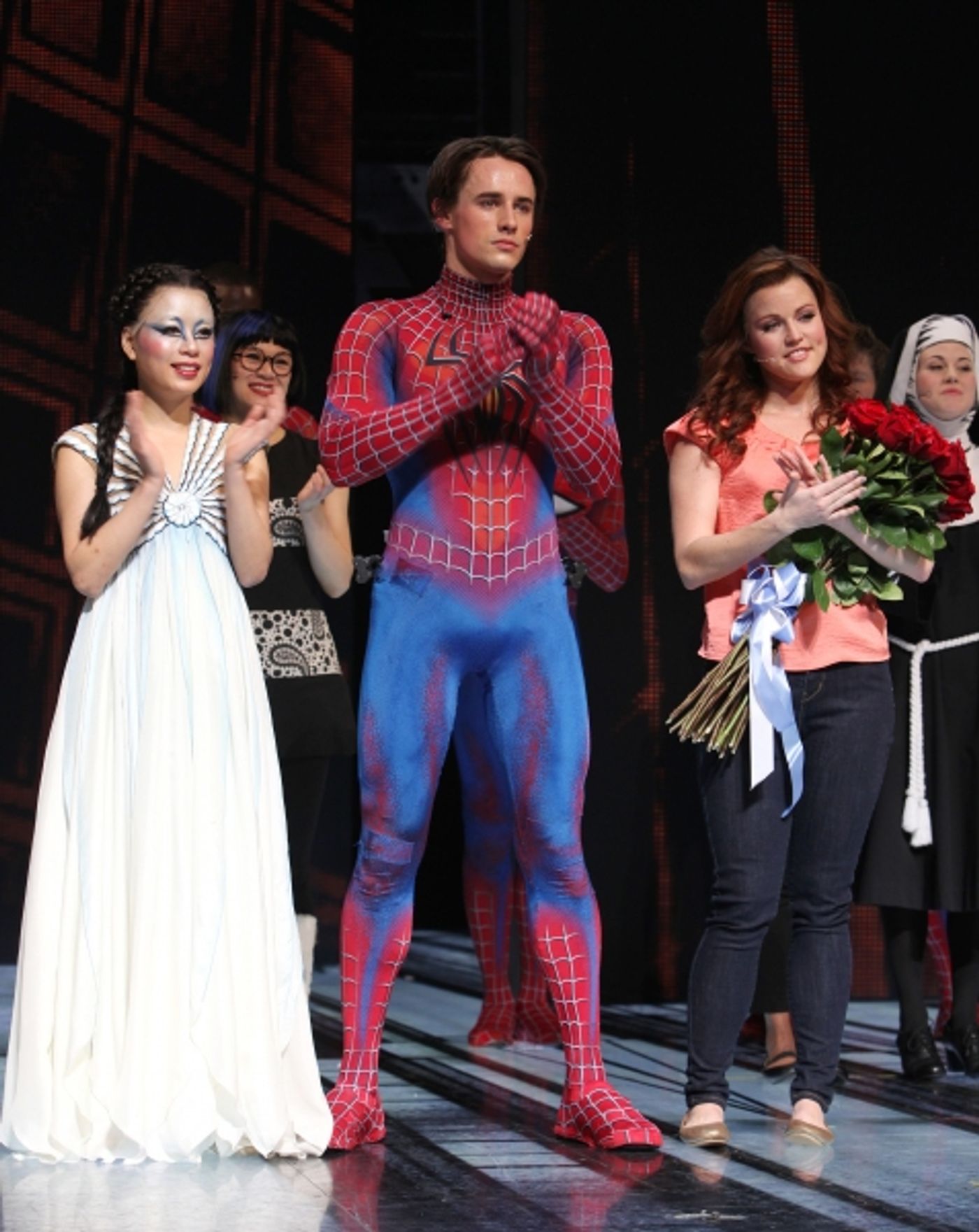 Photo Coverage: Rebecca Faulkenberry Makes SPIDER-MAN Debut  Image