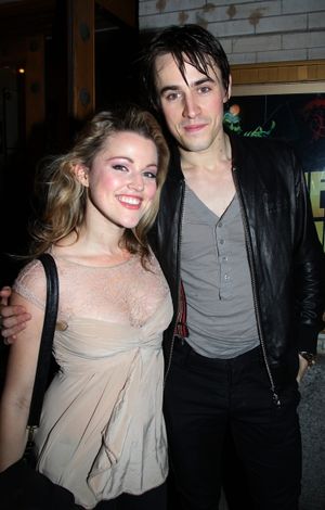 Reeve Carney with Rebecca Faulkenberry @ BroadwayWorld Reeve Carney with Rebecca Faulkenberry Photo