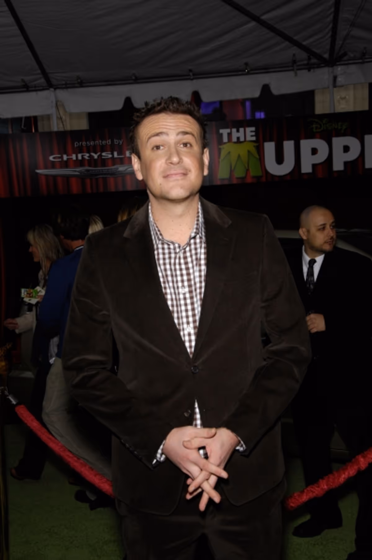 Jason Seigel at Premiere of New MUPPETS Movie