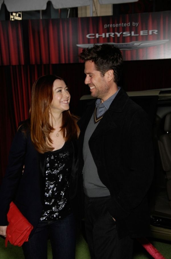 Alyson Hannigan and Alexis Denisof Photo