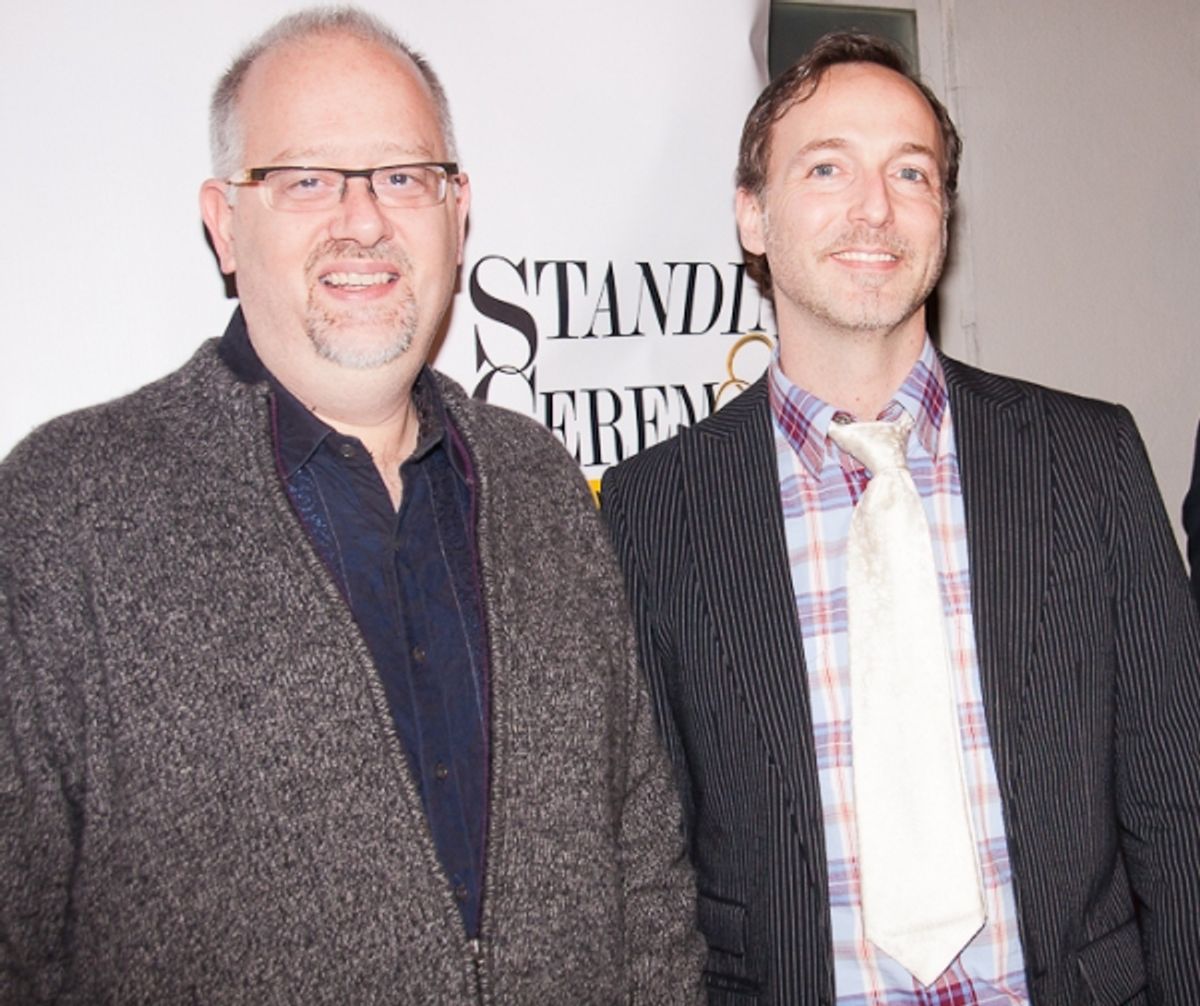 Doug Wright and David Clement at 