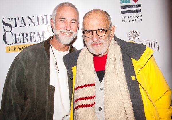 David Webster and Larry Kramer Photo