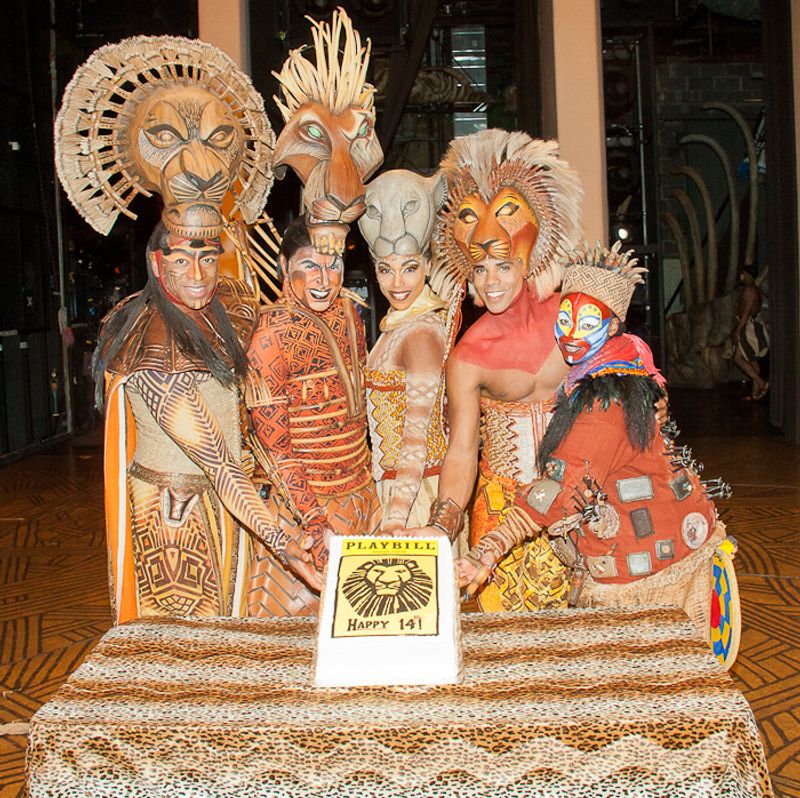 Photo Coverage: Happy 14th Broadway Birthday LION KING! — photo 2 of 3