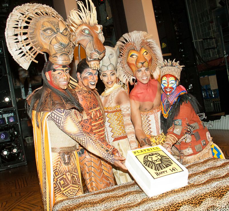 Photo Coverage: Happy 14th Broadway Birthday LION KING! — photo 3 of 3