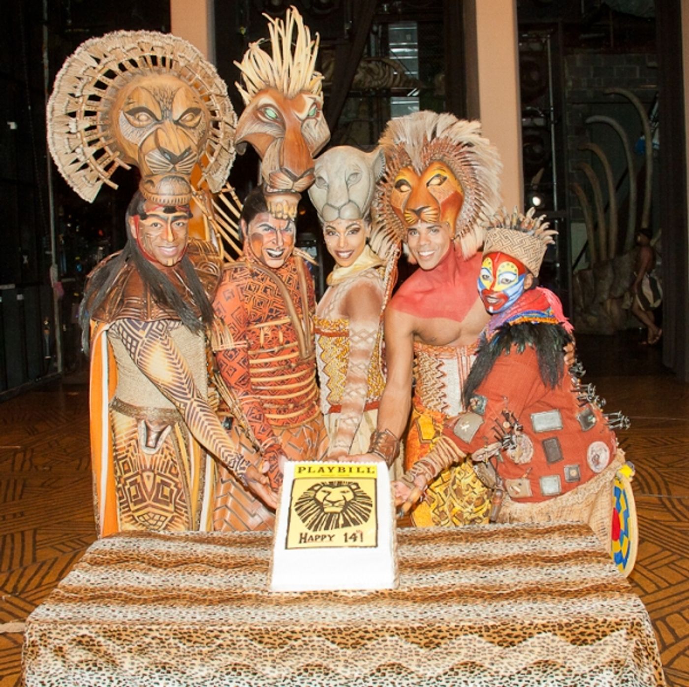 Photo Coverage: Happy 14th Broadway Birthday LION KING! Photo Coverage: Happy 14th Broadway Birthday LION KING! Image