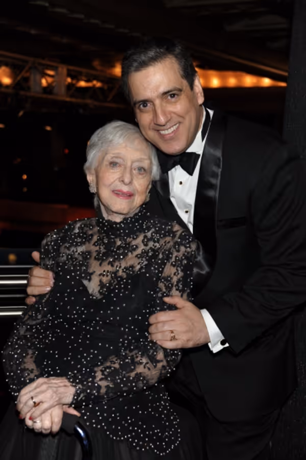 Celeste Holm, Frank Basile Photo