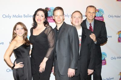 The Cast of Forbidden Broadway: Christina Bianco, Gina Kriezman, James Donegan, Matth Photo