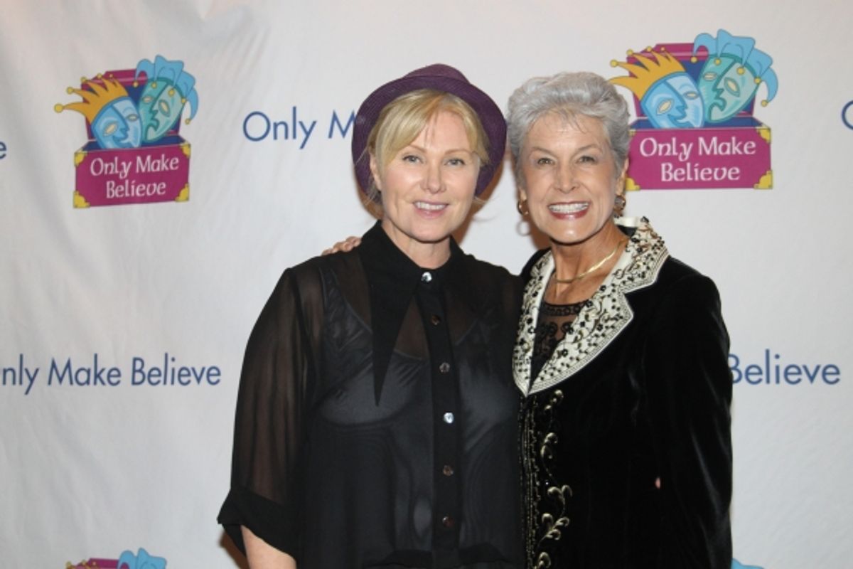 Deborra Lee Furness and Dr. Karyn Purvis at Only Make Believe 2011