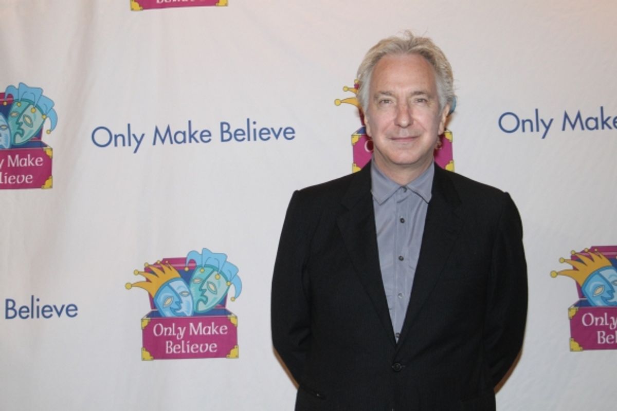 Alan Rickman at 