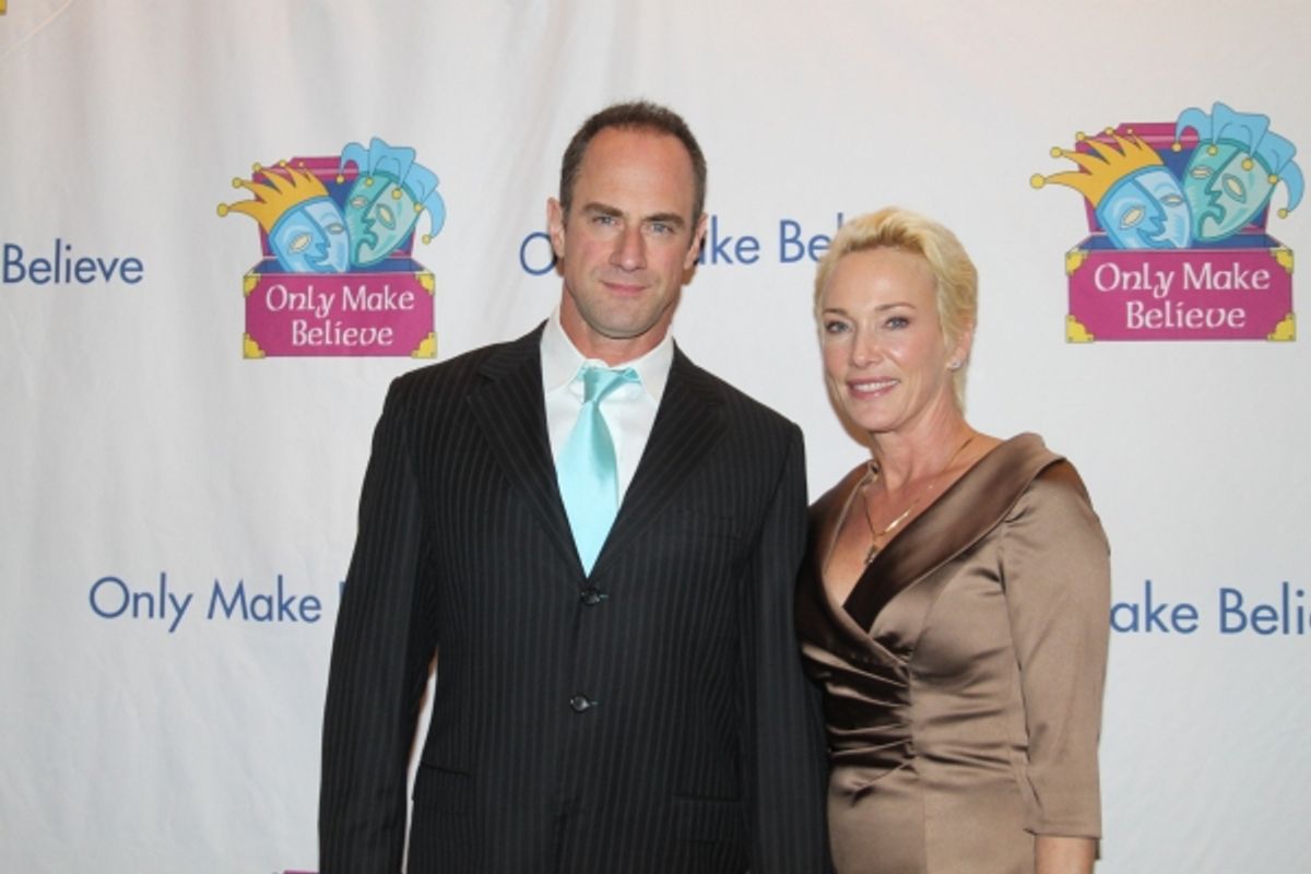 Christopher Meloni and Sherman Williams at 