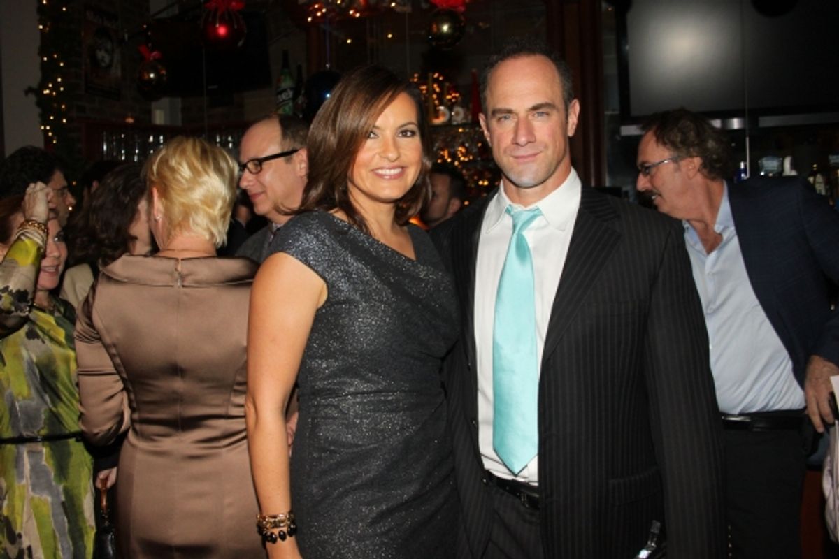 Mariska Hargitay and Christopher Meloni at 