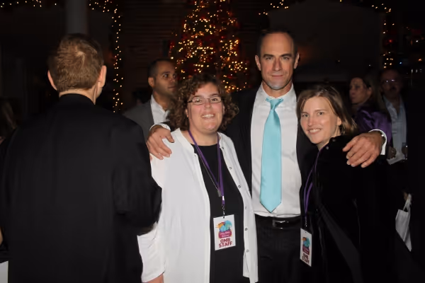 Beth Armitage, Christopher Meloni and Lee Armitage Photo