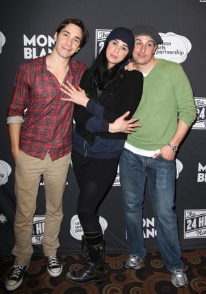 Justin Long, Sarah Silverman & Jason Biggs  Photo