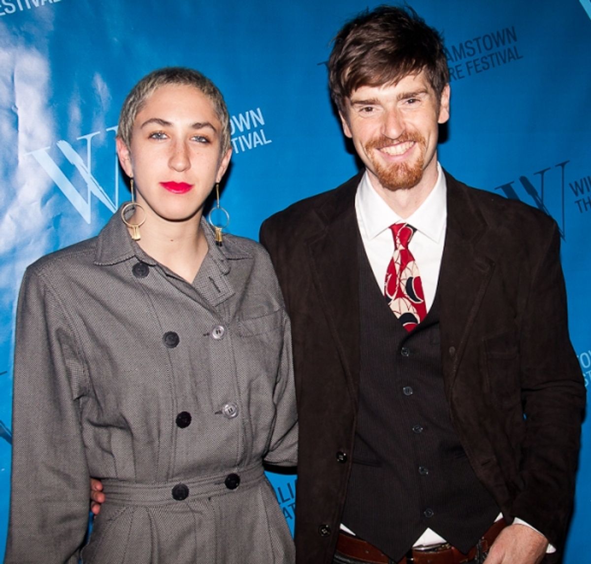 Jo Lampert and guest at 