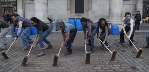 Nov. 14, 2011 - London, England, UK -  London, UK. Hit-musical ''Stomp'', created by  Photo