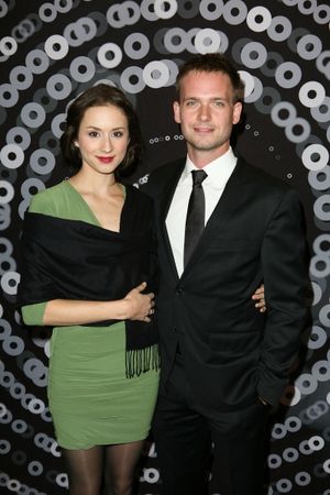 Troian Bellisario and Patrick J. Adams @ BroadwayWorld Troian Bellisario and Patrick J. Adams Photo