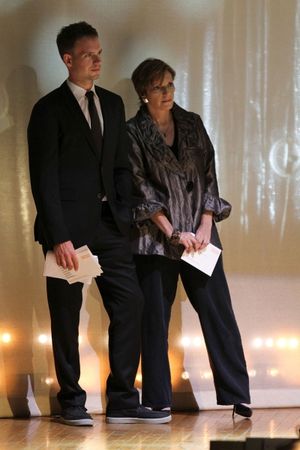 Patrick J. Adams and Gail Eichenthal @ BroadwayWorld Patrick J. Adams and Gail Eichenthal Photo