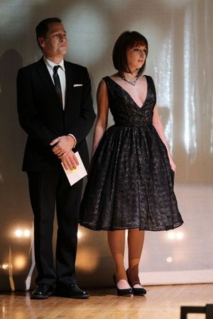 French Stewart and actress Vanessa Claire Smith Photo