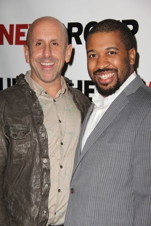 Scott Elliott and Thomas Bradshaw @ BroadwayWorld Scott Elliott and Thomas Bradshaw Photo