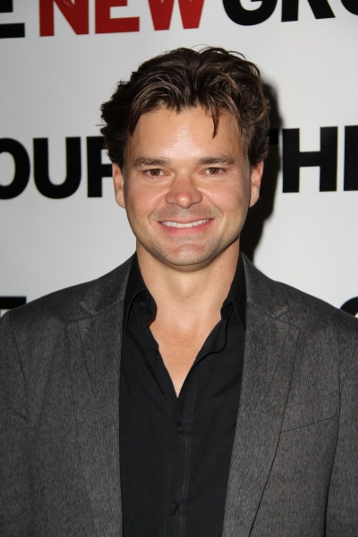 Photo Flash: Hunter Foster, Adam Trese, et al. at BURNING Opening!  Image