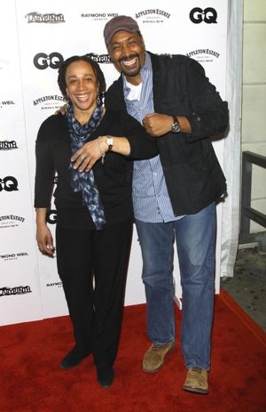 S. Epatha Merkerson and Jesse L. Martin Photo