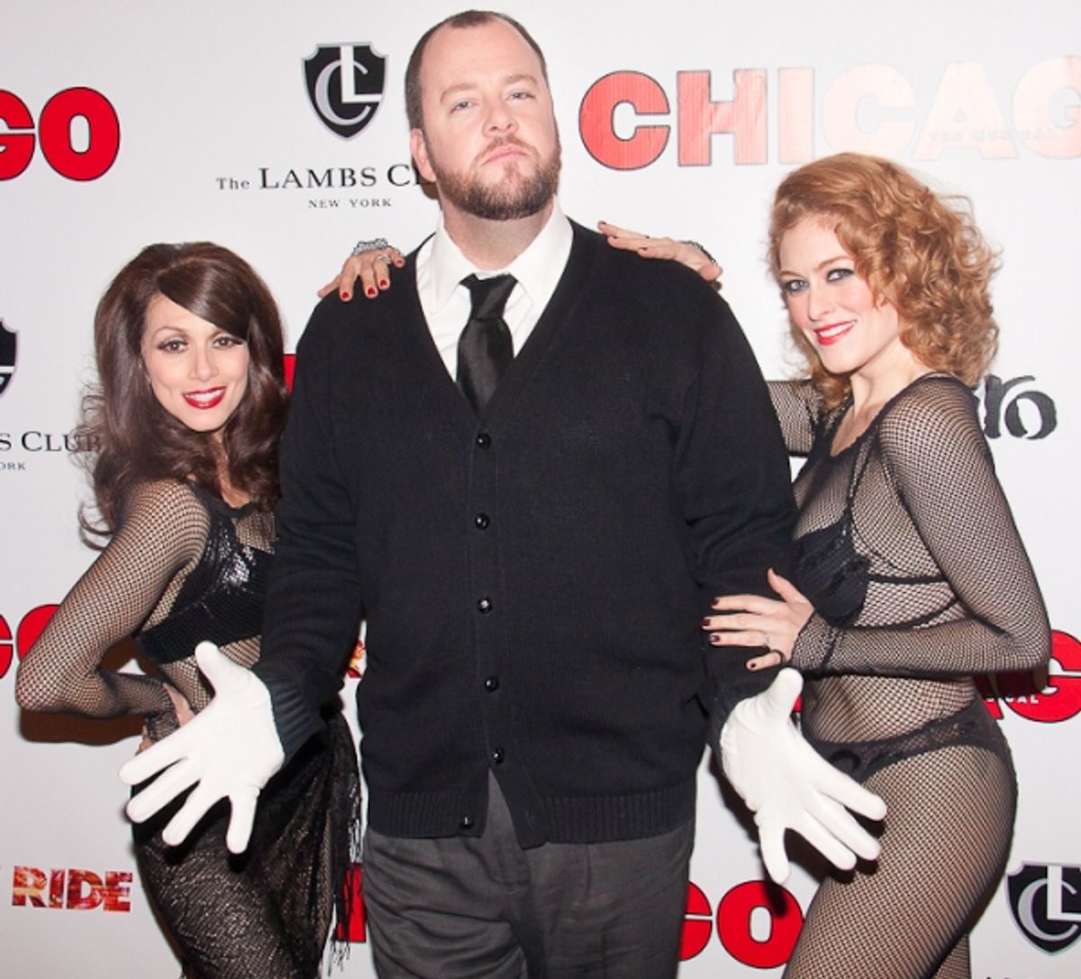 Donna Marie Asbury, Chris Sullivan and Dylis Croman  at 