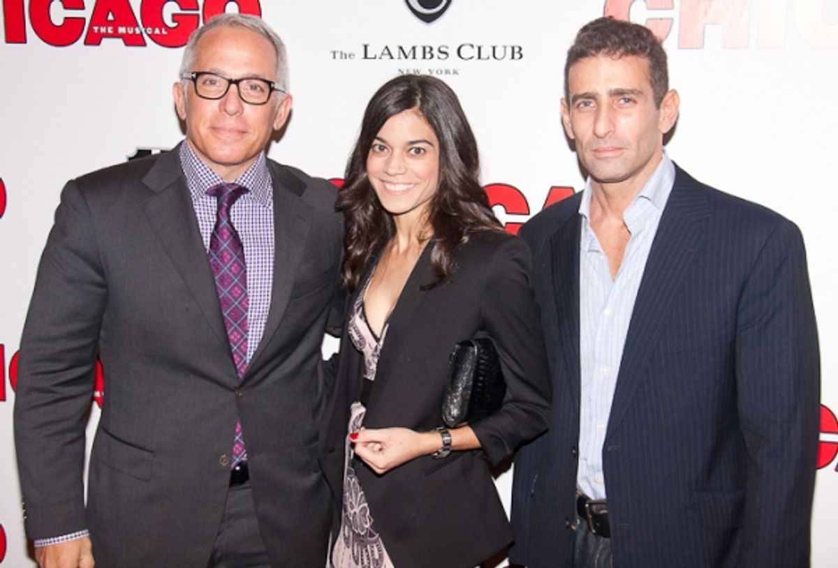 Jeffrey Zakarian, Margaret Zakarian and Jeffrey Jah at 