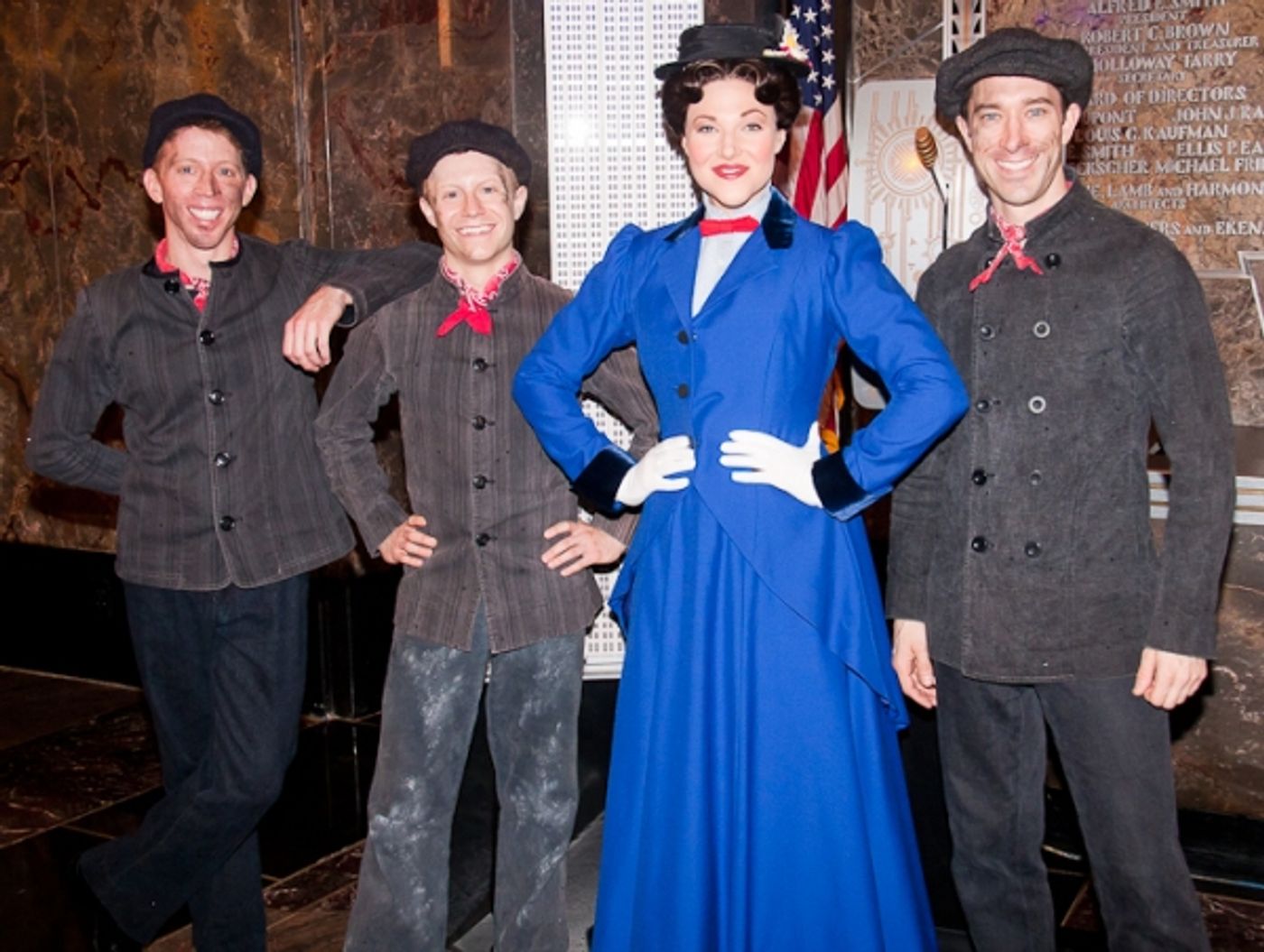 Photo Coverage: MARY POPPINS Lights the Empire State Building in Honor of 5th Broadway Anniversary  Image