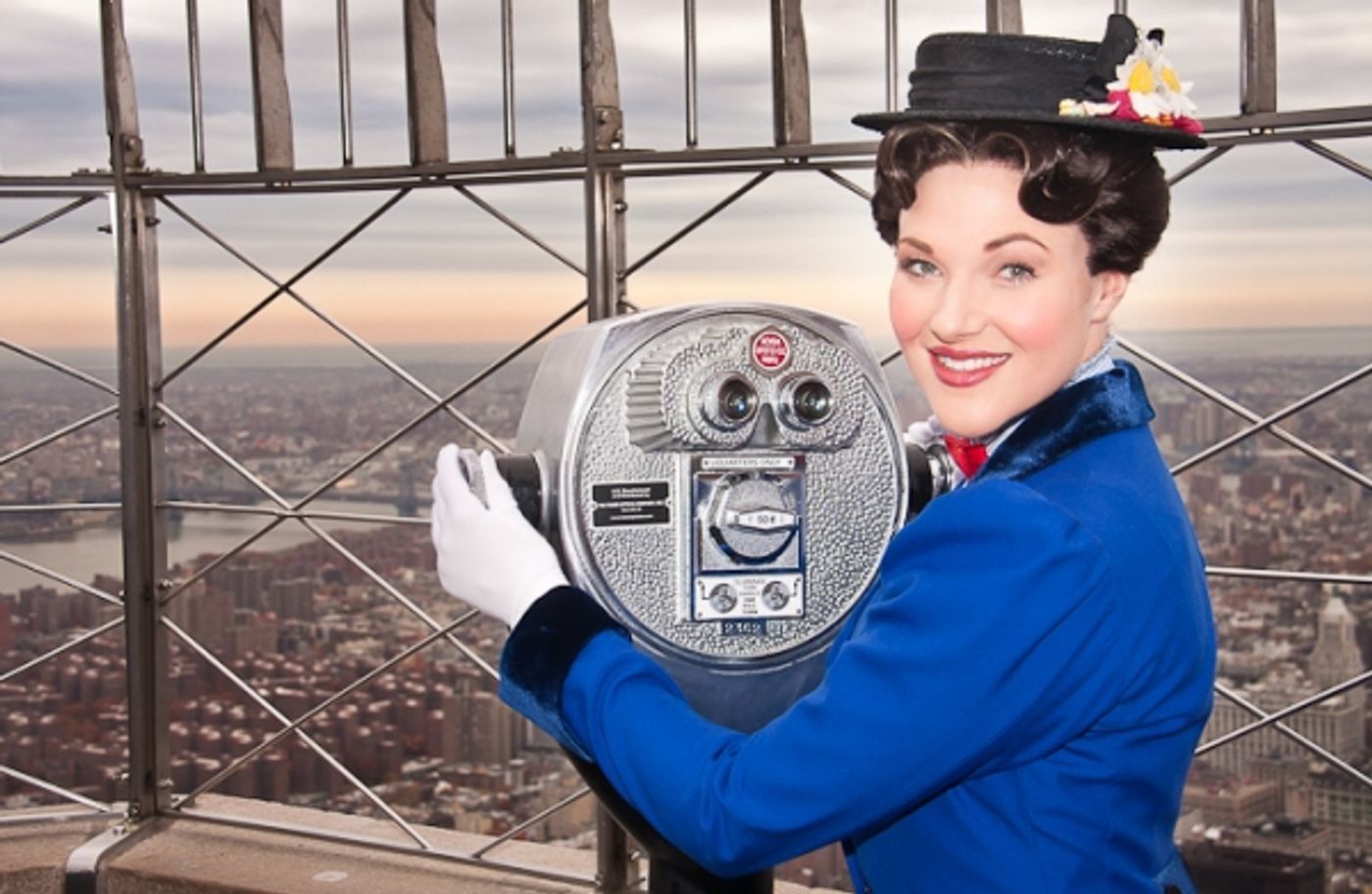 Photo Coverage: MARY POPPINS Lights the Empire State Building in Honor of 5th Broadway Anniversary  Image