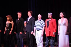 Sarah Uriarte Berry, Ron Bohmer, Kevin Earley, Eddie Korbich, Terri White and Barbara Photo