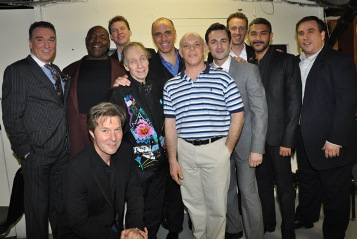 Patrick Page, Chuck Cooper, Ron Bohmer, Kevin Earley, Scott Siegel, William Michals, Eddie Korbich, Max Von Essen, Ben Davis, Jesus Garcia and Bill Daugherty at 