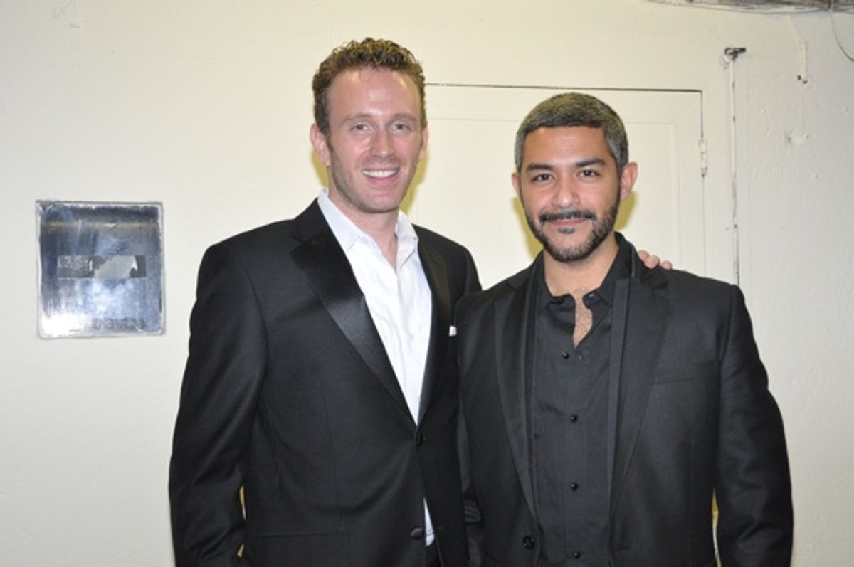 Ben Davis and Jesus Garcia at 