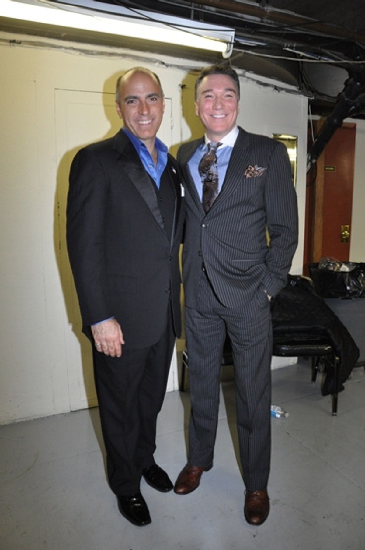 William Michals and Patrick Page at 