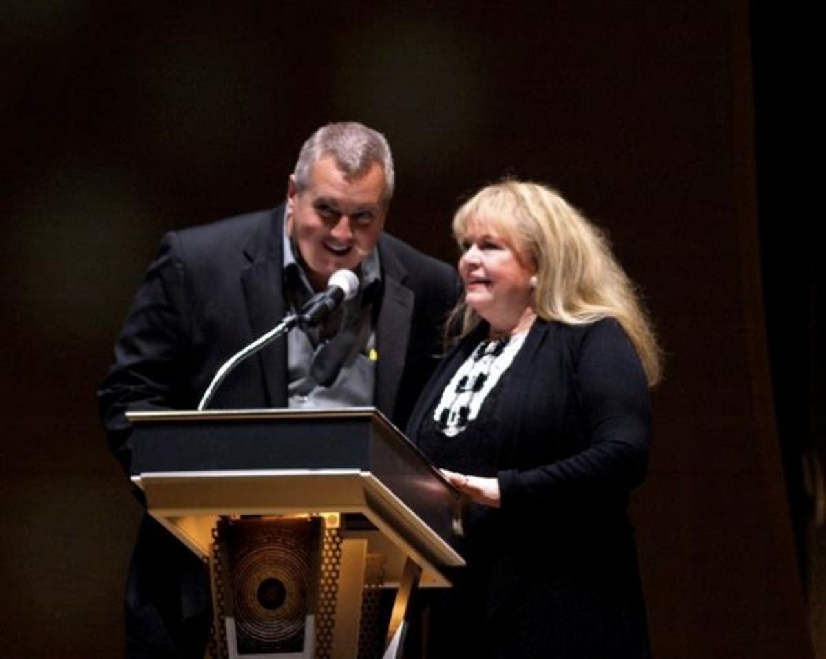  Larry Dean Harris and Sally Struthers at 