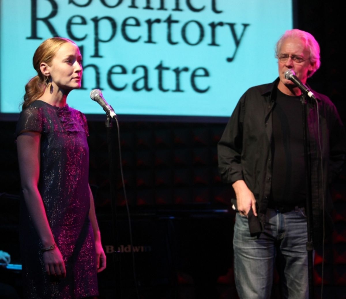 Jennifer Ferrin & Terrence Mann  at 