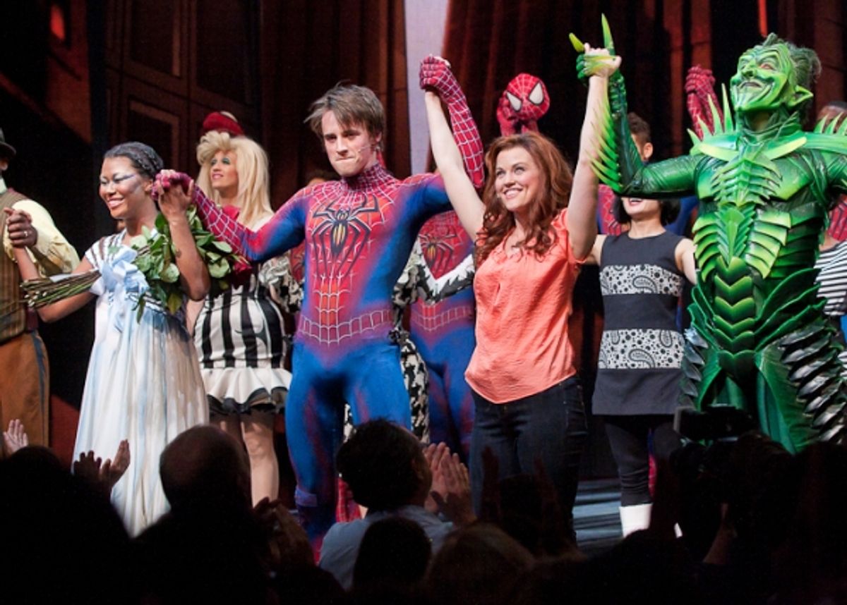 The cast of Spiderman at 