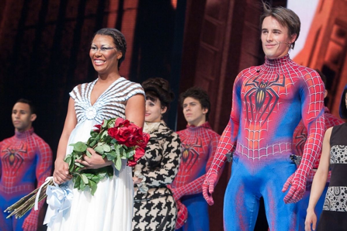 Christina Sajous and Reeve Carney at 