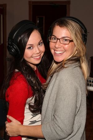 Anna Maria Perez de Tagle and Morgan James @ BroadwayWorld Anna Maria Perez de Tagle and Morgan James Photo