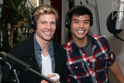 Hunter Parrish, Telly Leung Photo