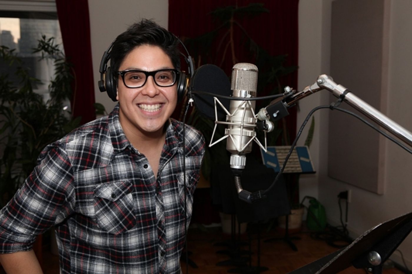 Photo Flash: Inside GODSPELL's Cast Recording Session!  Image