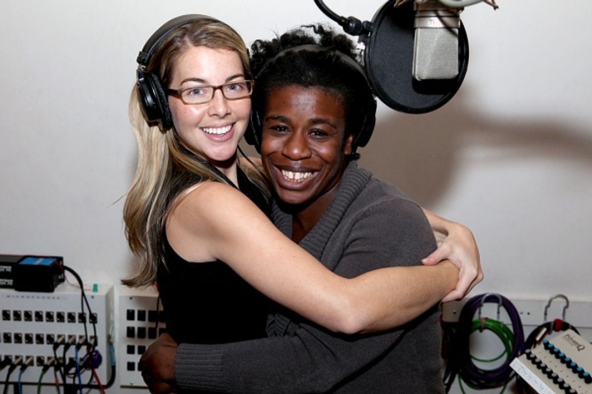 Morgan James, Uzo Aduba at 